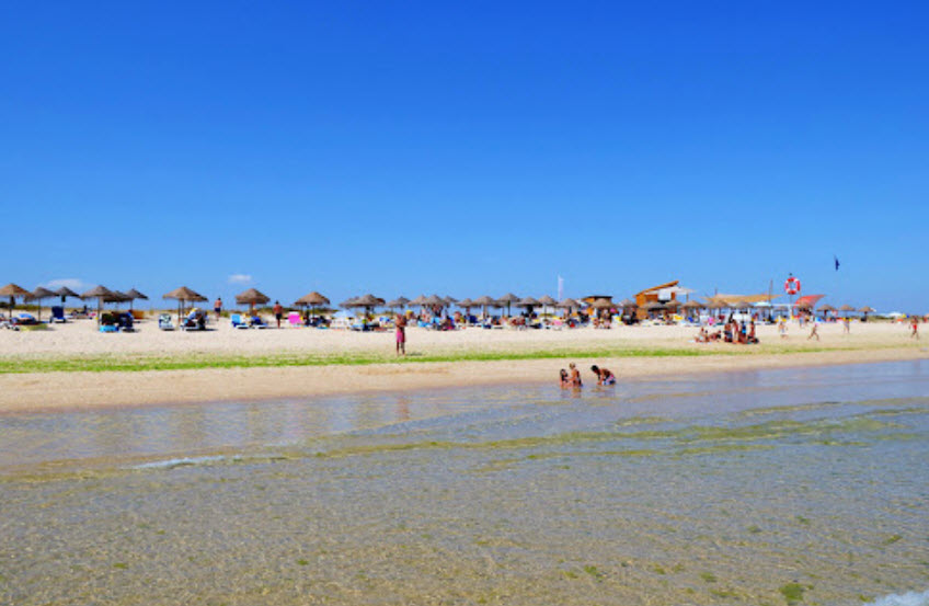 Beach Terra Estreita, Portugal, Portugal